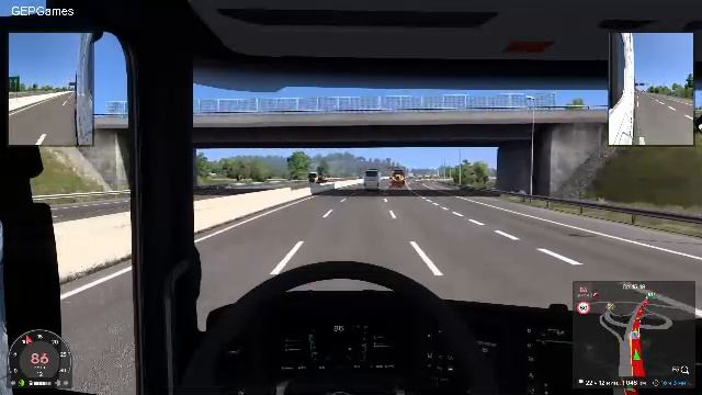 Euro Truck Simulator 2 (ETS 2) (#21) Стрим, доставка грузов прохождение на канале GEPGames