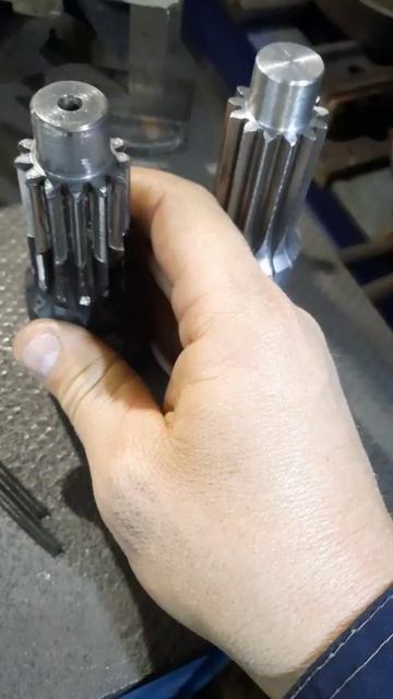 Ремонт шестерни редуктора.