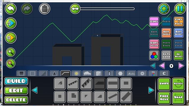 Geometry Dash - ГАЙД  на декор стиль  в Geometry D