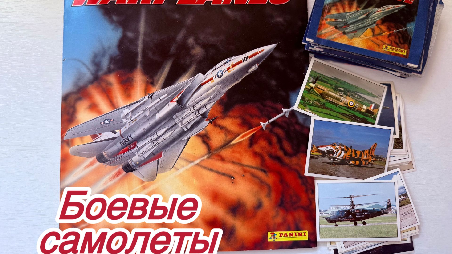 Собираю PANINI Боевые самолеты ✈️