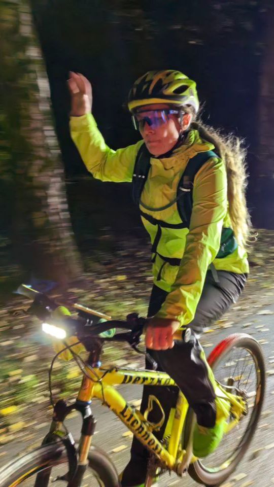 Ночной велозаезд в Кусково