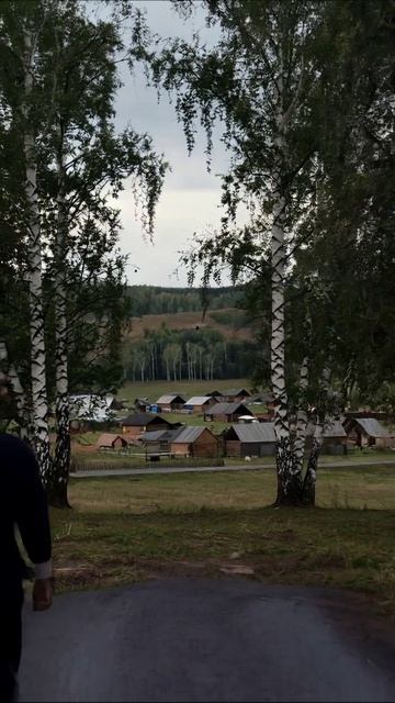 Красота сельской жизни: уютная деревня в России #деревня #природа #сельскаяжизнь