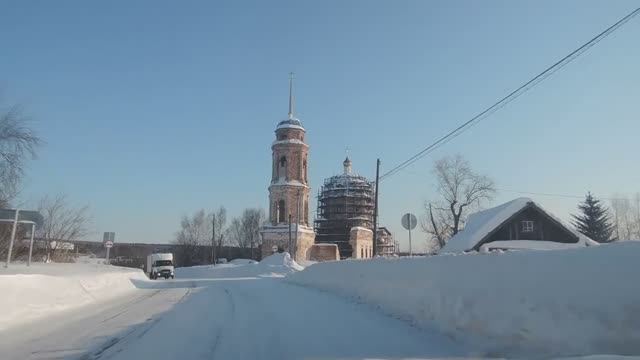 Острожка-Оханск-р.Кама-Пермь, март 2026