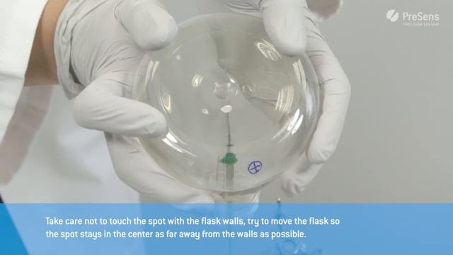 Самоклеящиеся pH-сенсоры — интеграция в колбы-шейкеры с использованием вакуумной системы захвата