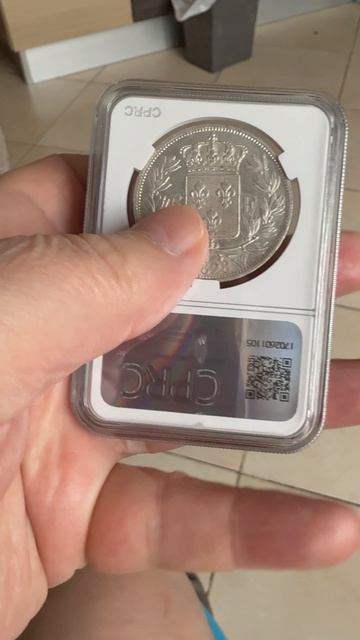 08-04-2026 Редкие 5 франков, 1828 год, MS 61