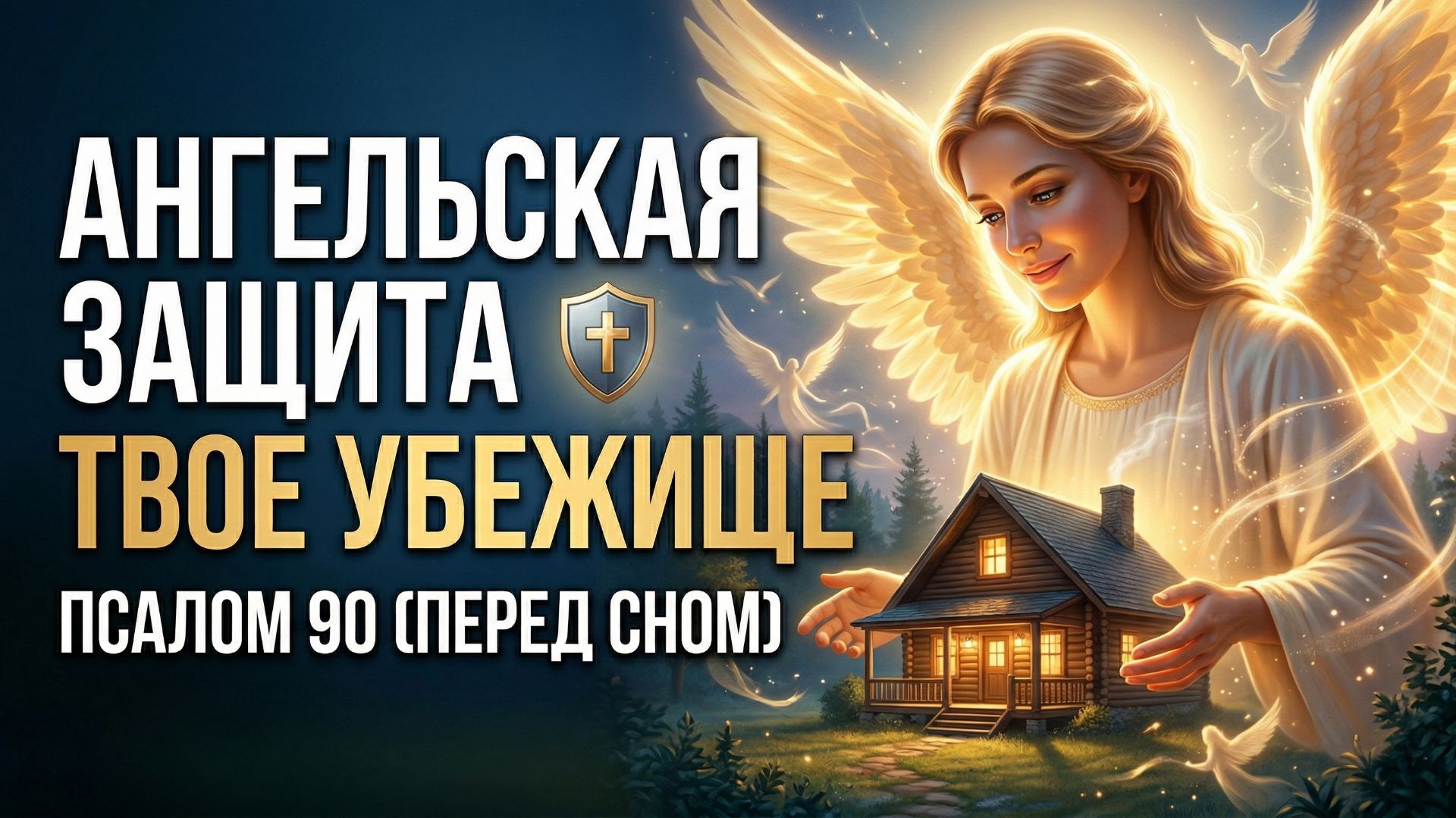 Псалом 90: Убежище от тревоги | Мощная молитва и ангельская защита перед сном