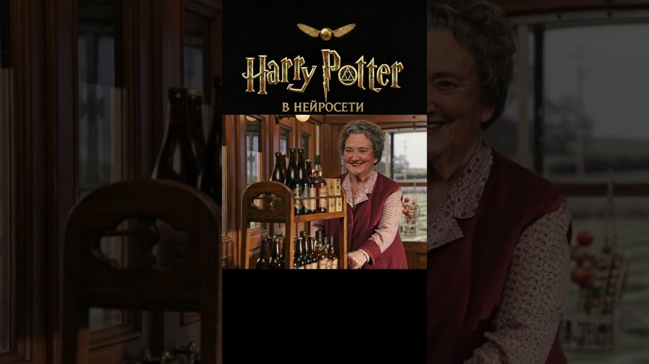 Гарри Поттер #shorts #veo3 #гаррипоттер #мемы #юмор #Нейро