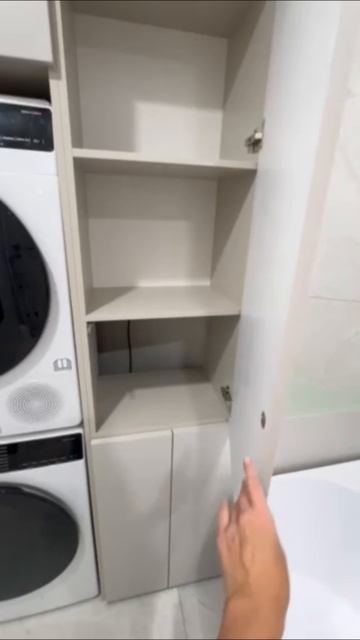 Встроенная мебель в ванную на заказ в Москве, Владимире и Иваново от Modus Style