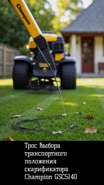 Трос выбора транспортного положения скарификатора Champion GSC5140