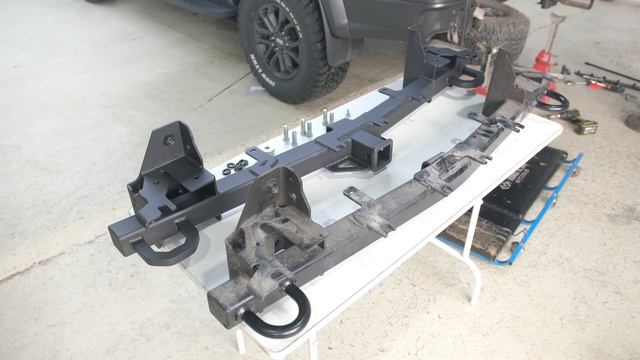 Установка фаркопа BMS для Ford Ranger 2022-2025