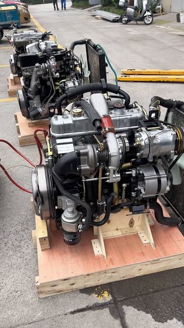 4JB1发动机三种状态试机 带音乐 (2)