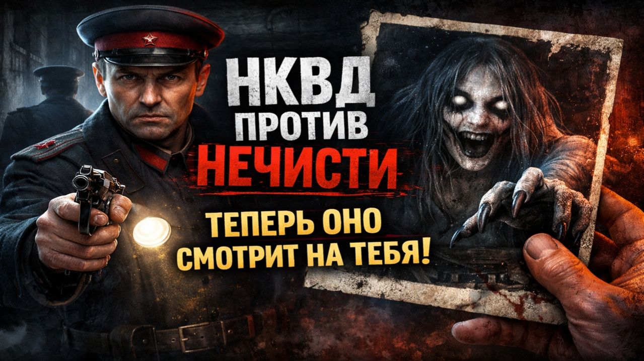 НКВД Против Нечисти: Не Смотри На Это Фото Слишком Долго… Теперь Оно Смотрит На Тебя.  Мистика