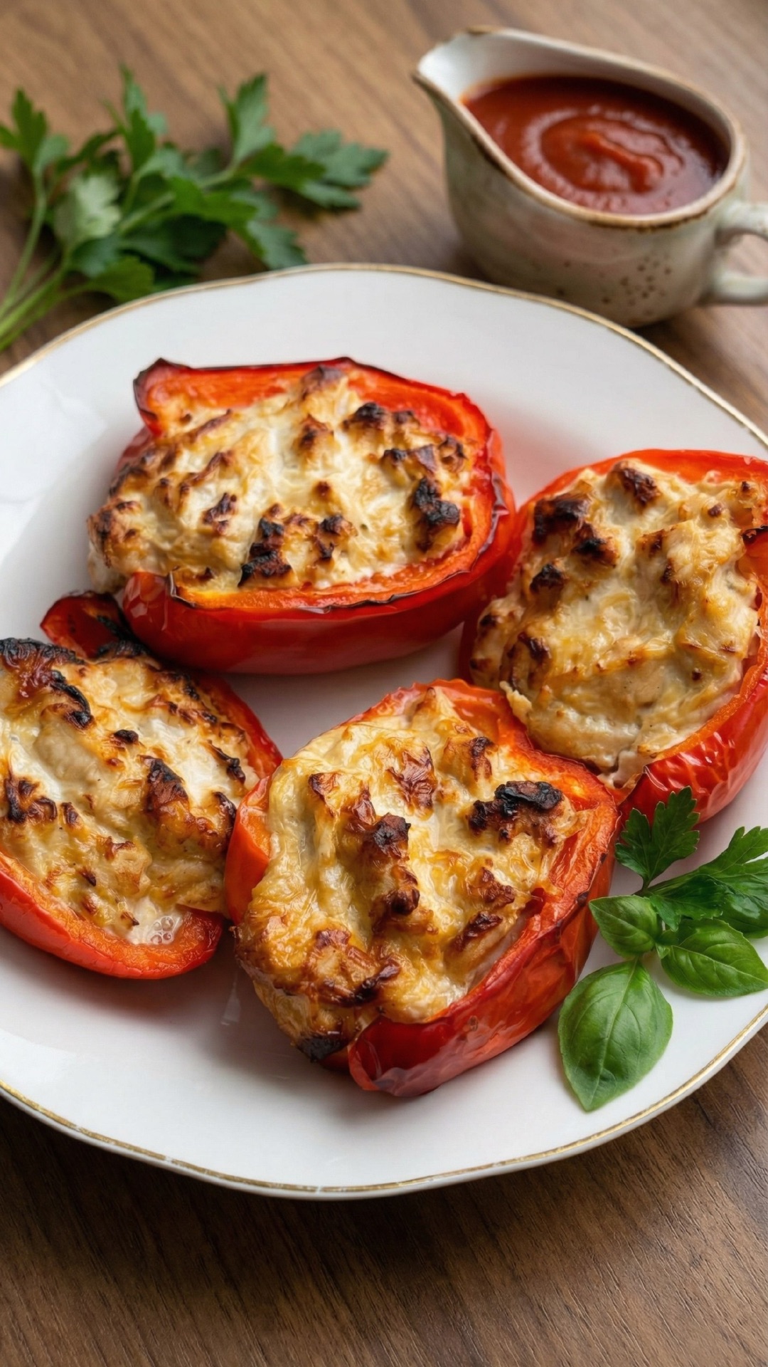 ФАРШИРОВАННЫЕ ПЕРЦЫ ДЛЯ ПОХУДЕНИЯ 🔥🥗