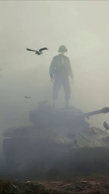 Тени войны: когда история становится могилой #война #скелет #печаль