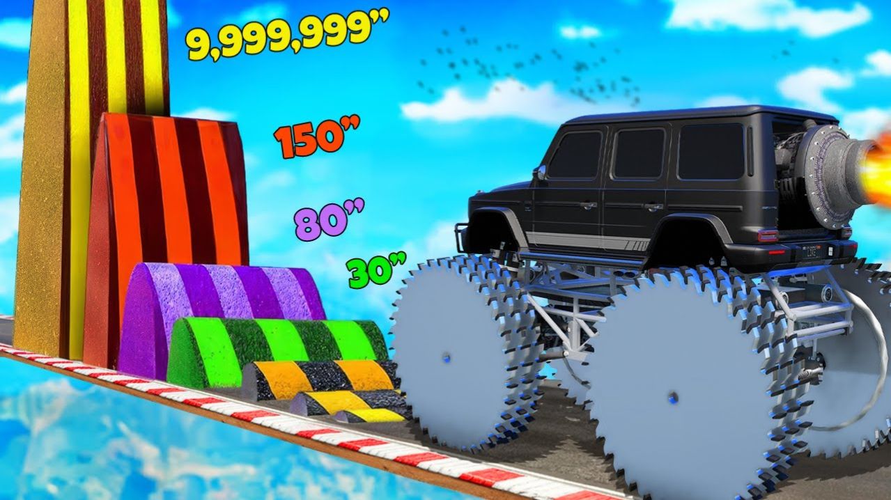 СМОЖЕТ ЛИ МОНСТР ТРАК ПРОЕХАТЬ ПО ЛЕЖАЧИМ ПОЛИЦЕЙСКИМ В ГТА 5 ? - ЭКСПЕРИМЕНТ В GTA 5