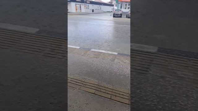 Дождь с градом в Сукко 8 Апреля 2026 года. Репортаж Светланы Тихоновны.