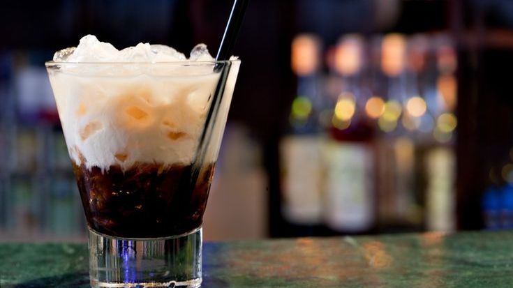 Сливочно-кофейный коктейль