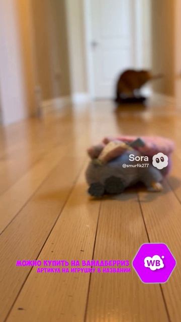 КОТ Артикул на ВБ: 497842441 #игрушки #мягкиеигрушки #wakuku #вакуку #popmart #letsvan