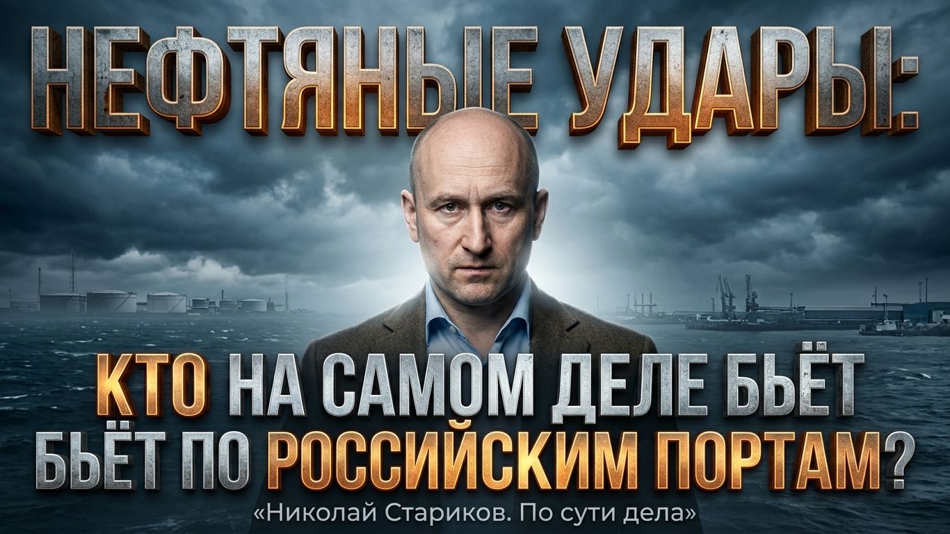 Нефтяные удары: кто на самом деле бьёт по российским портам?