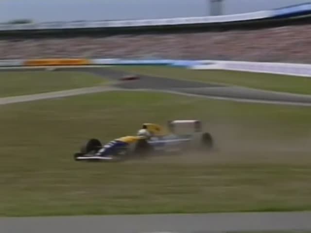 Формула 1. Вылет Патрезе на Гран-при Германии 1992 (гонка)