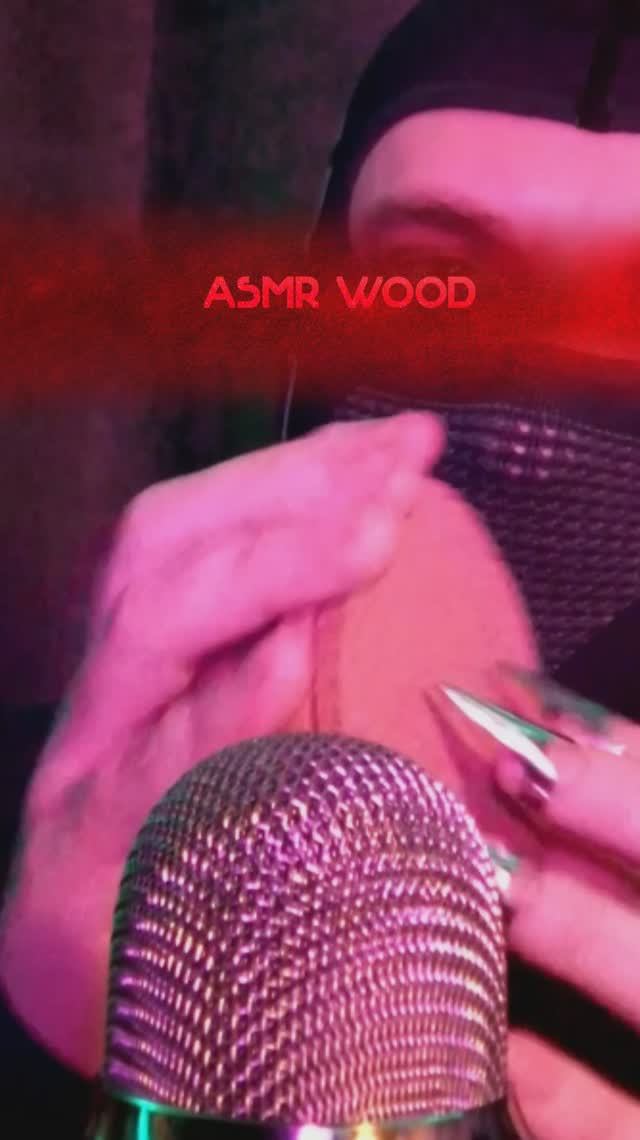 ASMR  ТАППИНГ СКРЕТЧИНГ ДЕРЕВО #asmr #asmrwood #asmrshorts