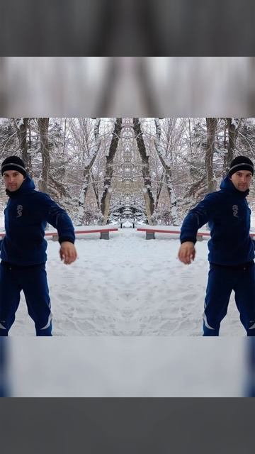 Тренировочный день. Фланкировка зимой.