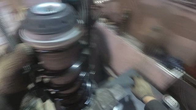 Opel. Corsa D. Замена пружин передних.