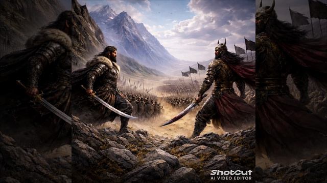 Один на один. По мотивам эпоса Шарвили.Текст песни Эминова Жасмина.