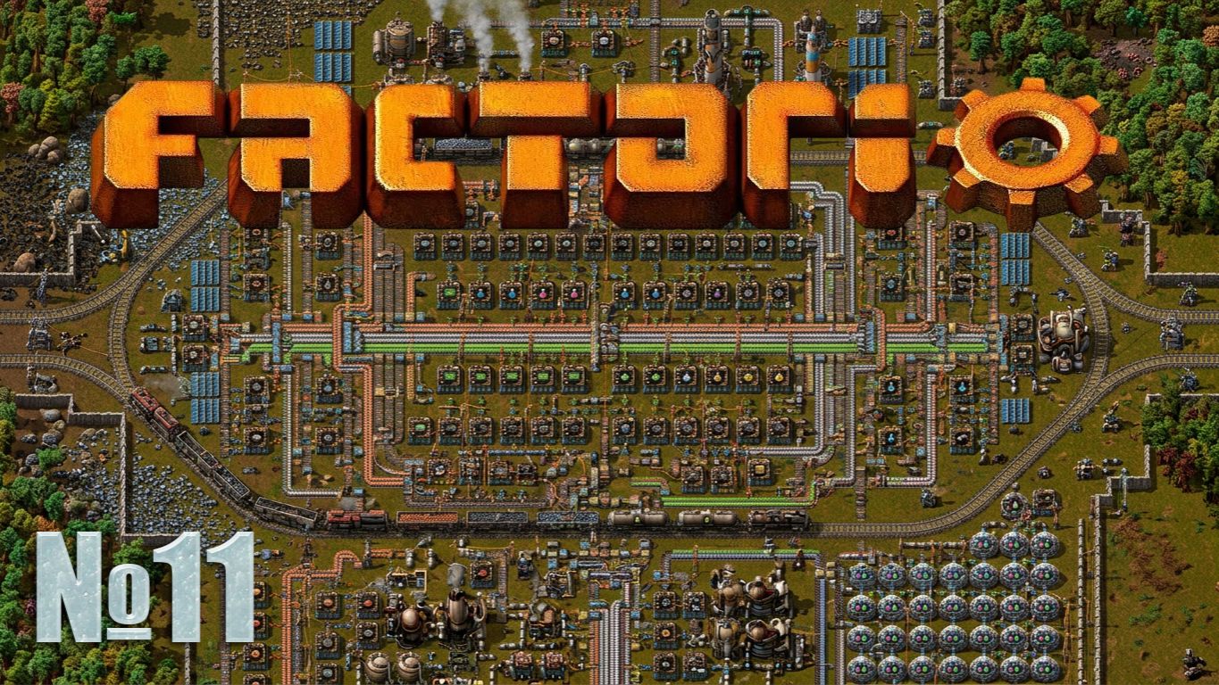 Factorio стрим / №11 / Играю первый раз