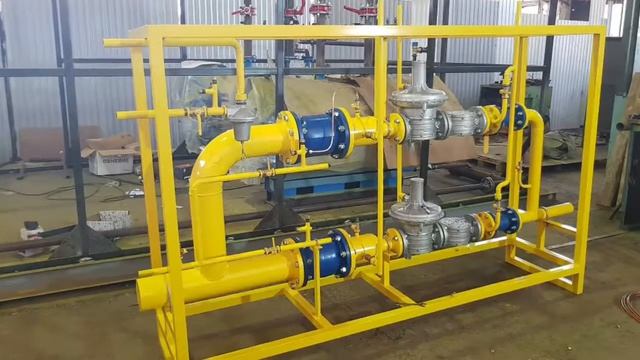 Газорегуляторные установки ГРУ-50, ГРУ-80, ГРУ-100, ГРУ-150 с регуляторами давления MADAS.