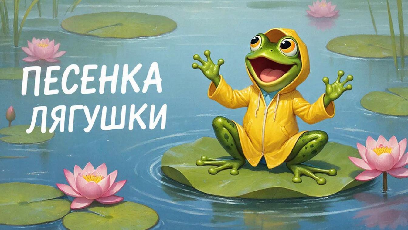 Музыкальный мультфильм для детей | Песенка лягушки💚