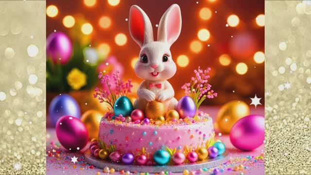 С ПАСХОЙ! Поздравление КРАСИВАЯ Открытка Видео