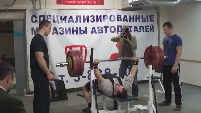 Жим лежа 190 кг - Кубок Спортстудии