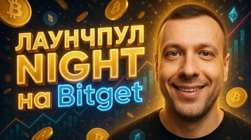Как заработать на криптовалюте с вложением в Launchpool NIGHT на бирже Bitget