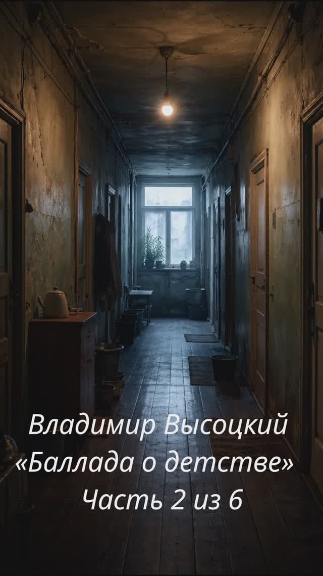 Владимир Высоцкий — «Баллада о детстве»  Часть 2 из 6