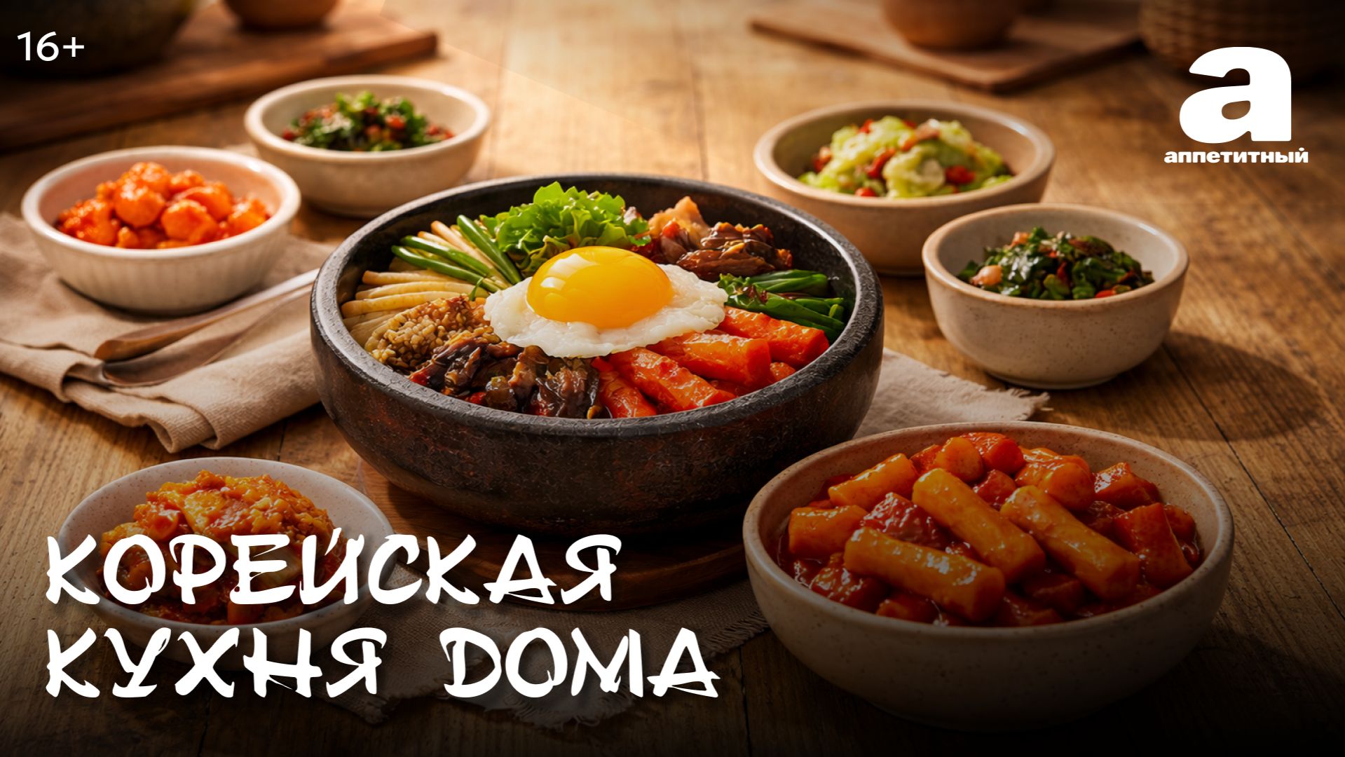 Корейская Кухня Дома. Корейские рисовые палочки  и суп с рисовыми клецками