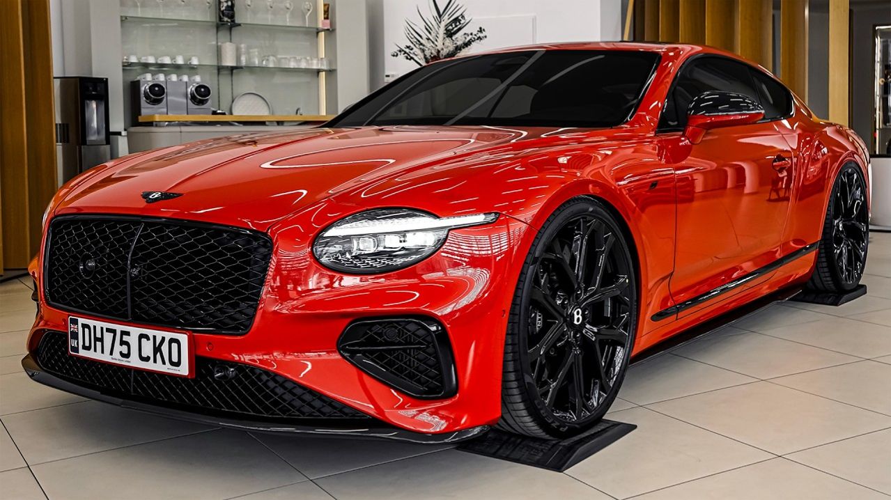 Bentley Continental GT S 2026 года — обзор интерьера и экстерьера.