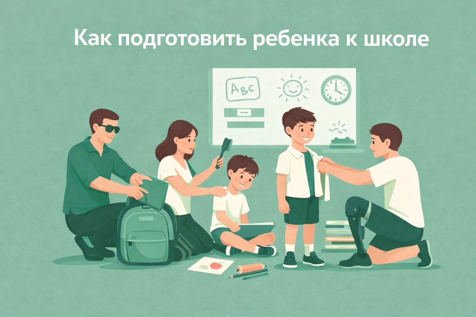 Как подготовить ребёнка к школе