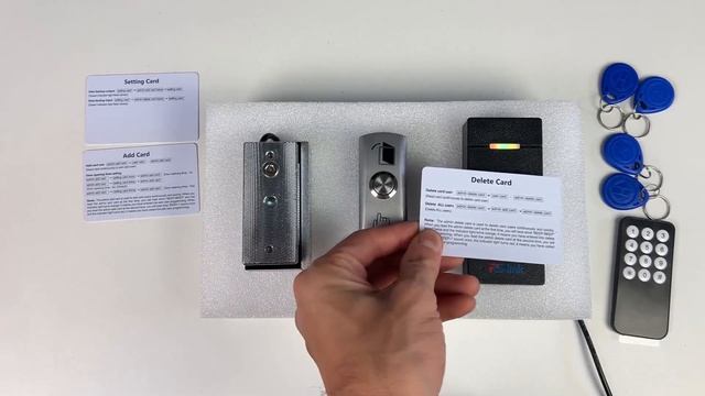 Настройка комплекты СКУД Ps-Link KIT-M010MF-WP