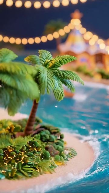 Пляжный рай: отдых у моря с пальмами и уютным настроением #пейзаж #отдых #броский