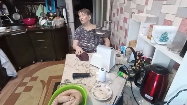 Делаем домашнюю колбаску 👍