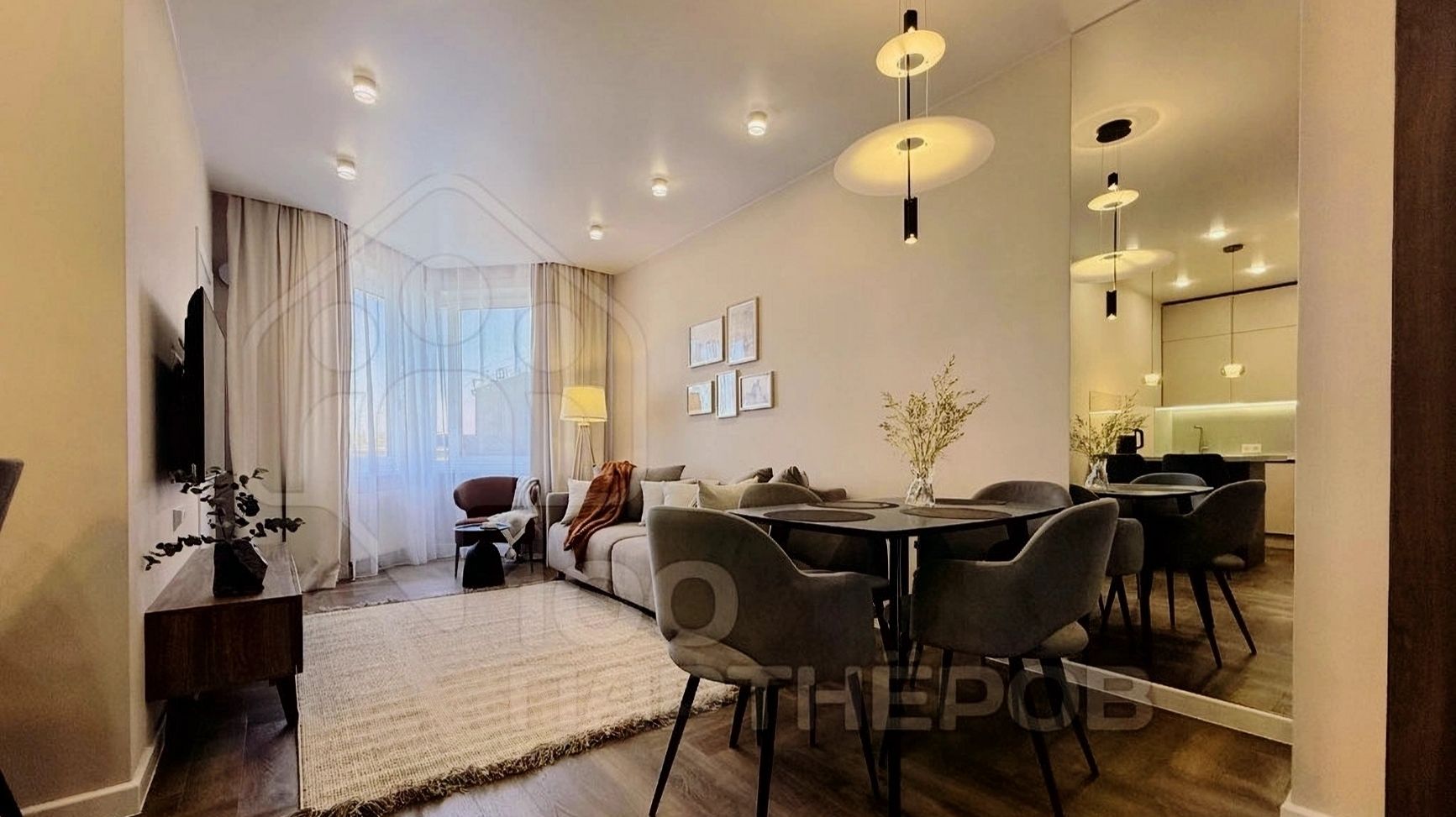 Рум-тур по евро 2-ком квартире ул. Красноказачья д. 84