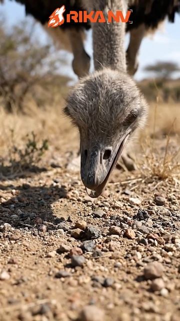 RikaNV познавательный: Секрет головы страуса в песке — миф или правда?