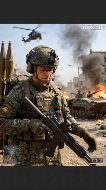 По мотивам игры Battlefield 6.
Придумал я создал ии
#bf6 #battlefield6 #шутер #игры
#сержhd