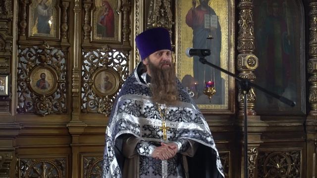 Проповедь иерея Георгия Хаустова