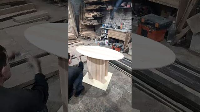 Делаю внутренний радиус для столика