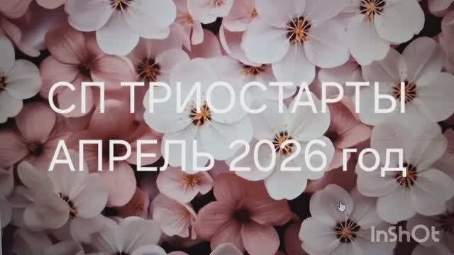 СП Триостарты. Старт 2.апрель 2026 год