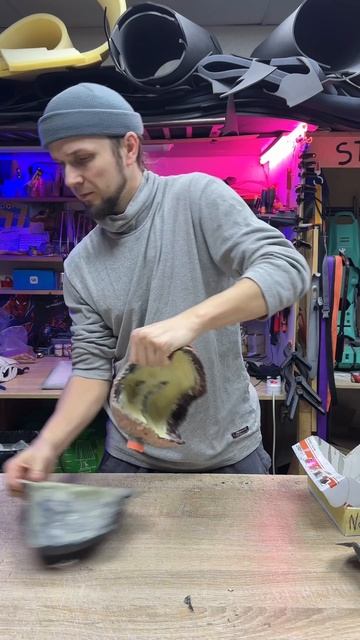 Авторская Cosplay  маска персонажа Ghost Of Tsushima #shorts