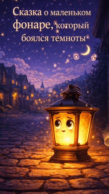 Сказка о маленьком фонаре, который боялся темноты | Трогательная история для души 🌙