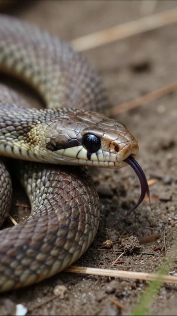 Загадочный мир змей: повадки и особенности #змеи #природа #дикаяприрода